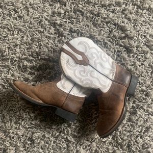 Kids Leather Western Boots sz 12.5